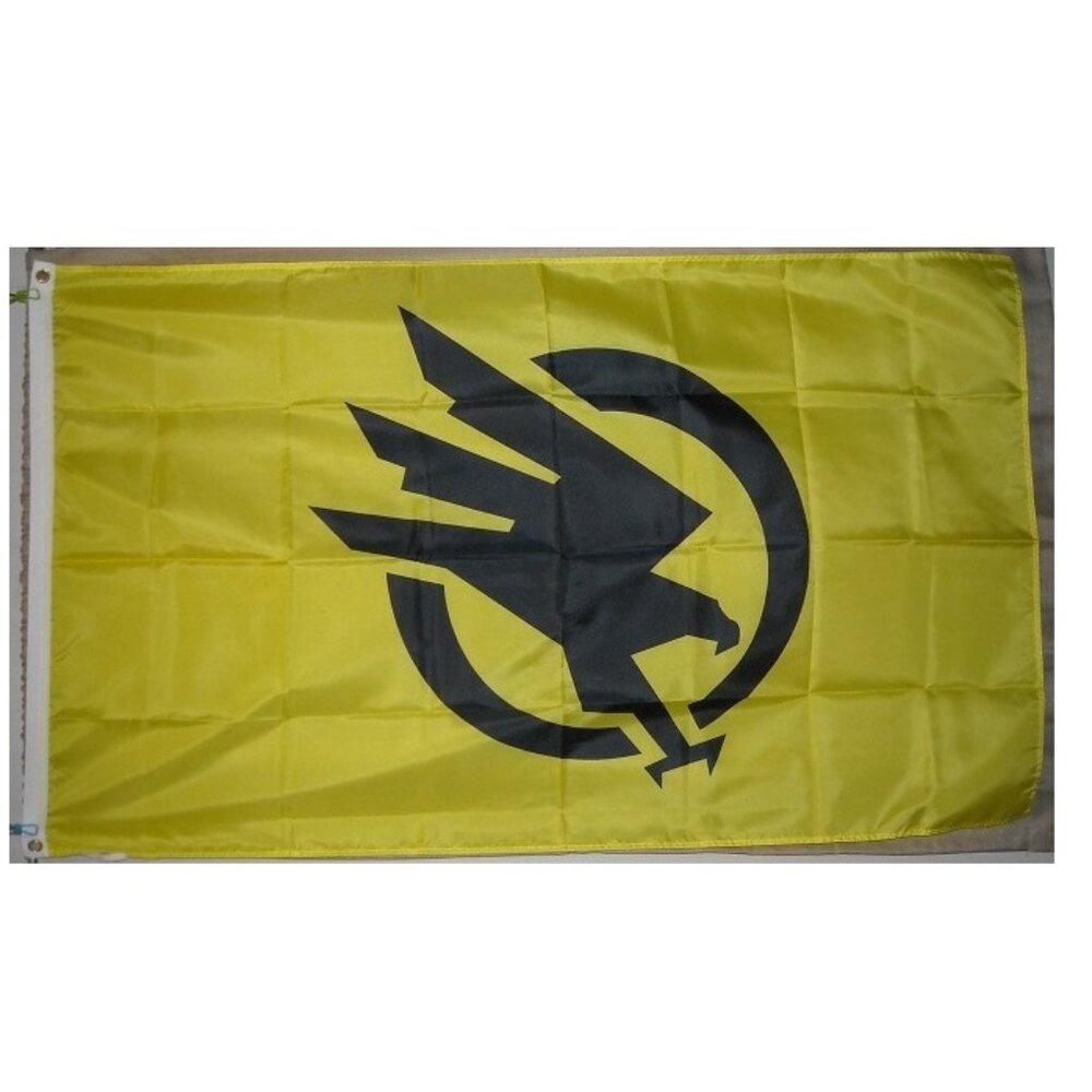 Command & Conquer GDI Tiberium Wars Interbellum yellow 3'x5' horizontal Flag